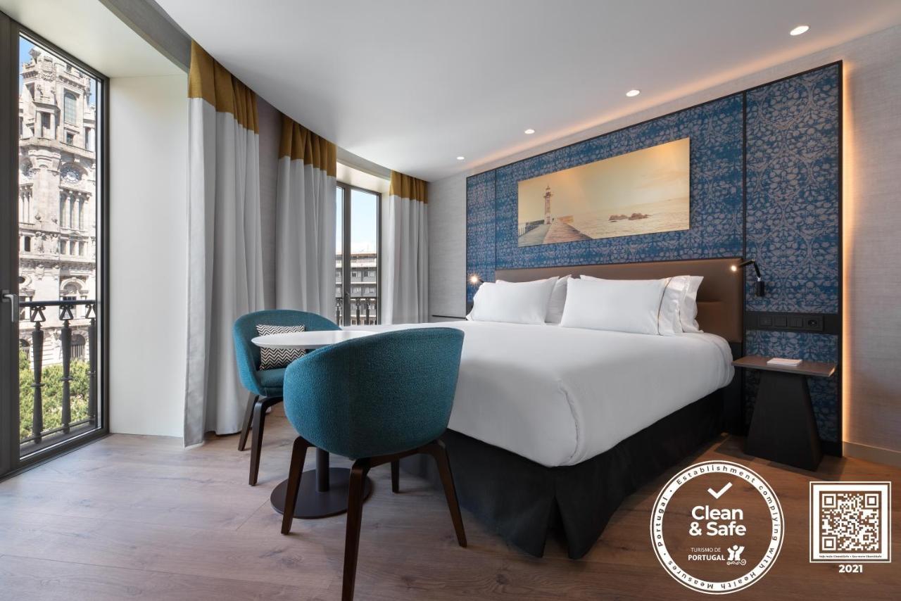 波尔图 Eurostars Aliados酒店 外观 照片 A Clean & Safe certified hotel room in Lisbon, Portugal