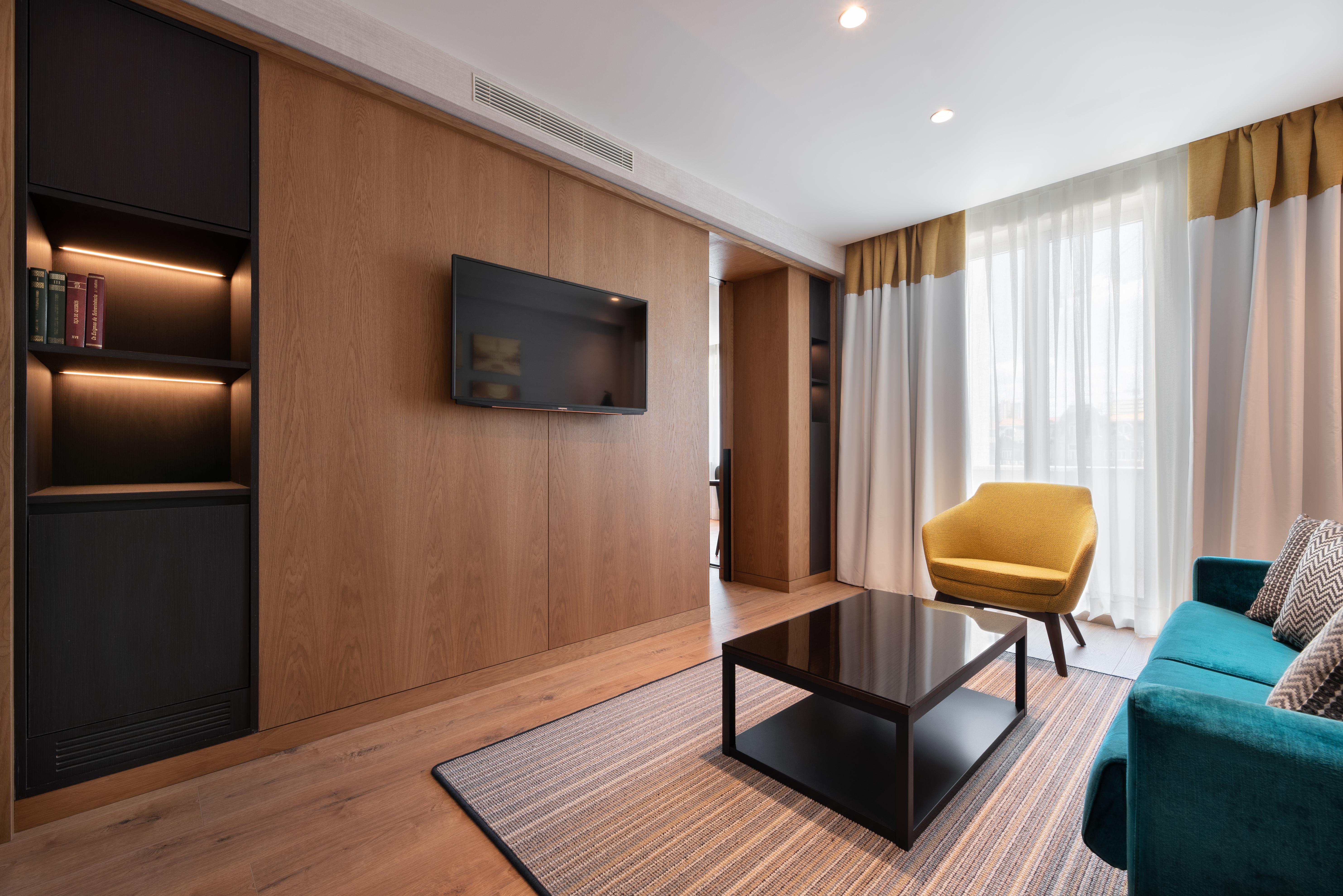波尔图 Eurostars Aliados酒店 外观 照片 A suite at the hotel