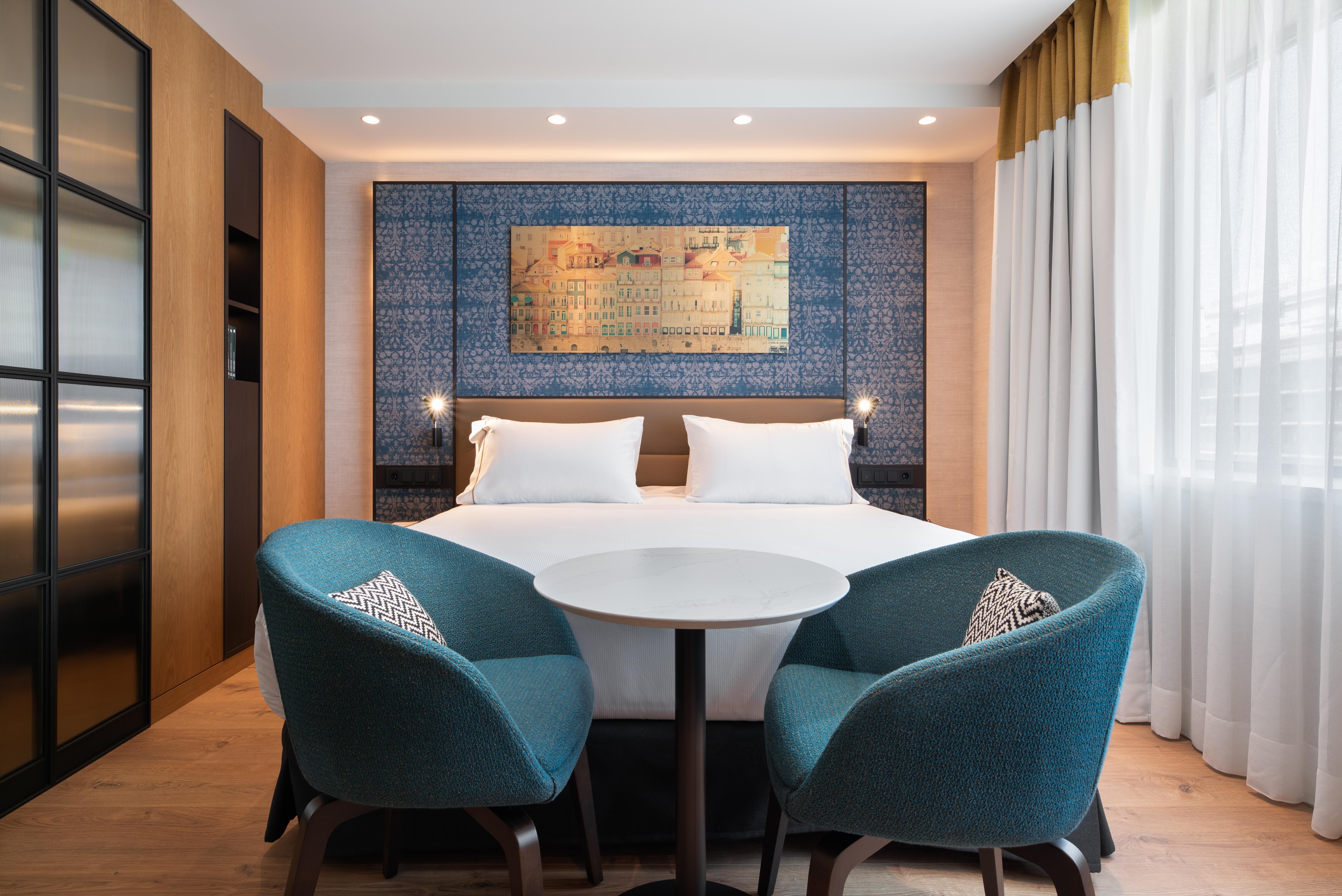 波尔图 Eurostars Aliados酒店 外观 照片 A room at the hotel